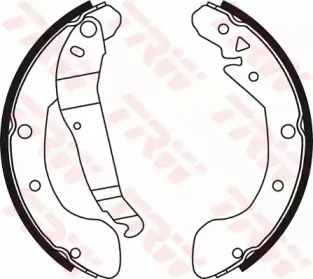 Комплект тормозных колодок TRW купить