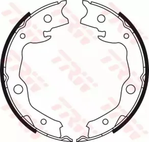 Комплект тормозных колодок, стояночная тормозная система TRW купить
