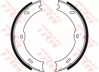 Комплект тормозных колодок, стояночная тормозная система TRW купить