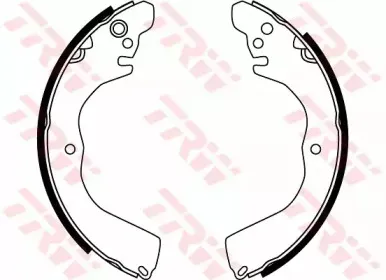Комплект тормозных колодок, стояночная тормозная система TRW купить