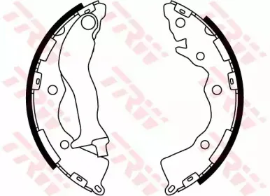 Комплект тормозных колодок TRW купить