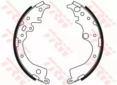 Комплект тормозных колодок TRW купить
