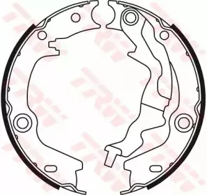 Комплект тормозных колодок, стояночная тормозная система TRW купить