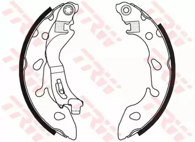 Комплект тормозных колодок TRW купить