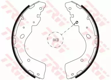 Комплект тормозных колодок TRW купить