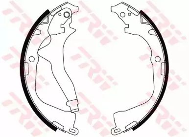 Комплект тормозных колодок TRW купить