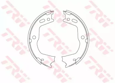 Комплект тормозных колодок, стояночная тормозная система TRW купить