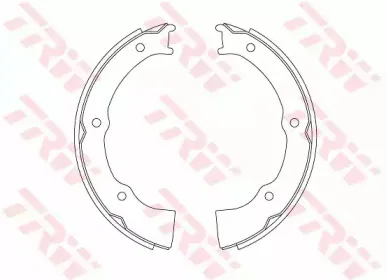 Комплект тормозных колодок, стояночная тормозная система TRW купить