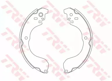 Комплект тормозных колодок TRW купить