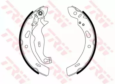 Комплект тормозных колодок TRW купить