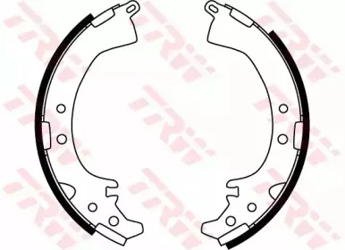 Комплект тормозных колодок TRW купить