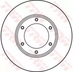 Комплект тормозов, дисковый тормозной механизм TRW купить