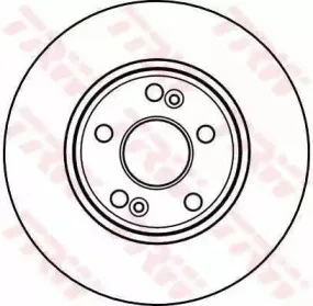 Комплект тормозов, дисковый тормозной механизм TRW купить
