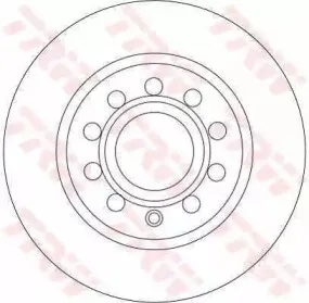 Комплект тормозов, дисковый тормозной механизм TRW купить
