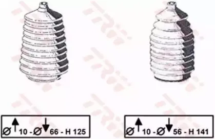 Комплект пылника, рулевое управление TRW купить