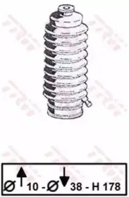 Комплект пылника, рулевое управление TRW купить