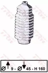 Комплект пылника, рулевое управление TRW купить