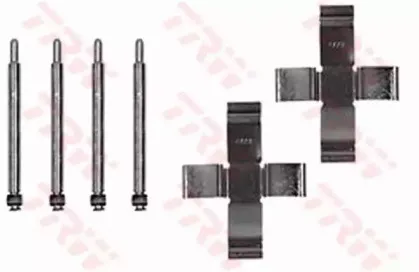 Комплектующие, колодки дискового тормоза TRW купить