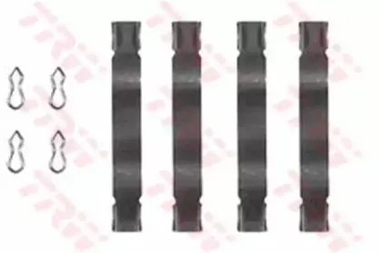 Комплектующие, колодки дискового тормоза TRW купить