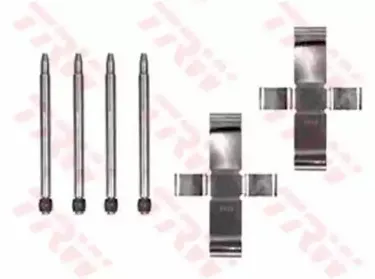 Комплектующие, колодки дискового тормоза TRW купить