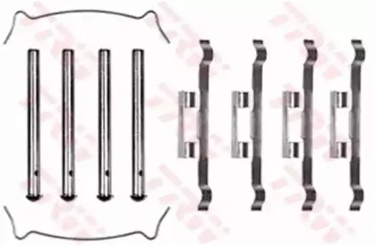 Комплектующие, колодки дискового тормоза TRW купить