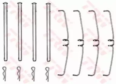 Комплектующие, колодки дискового тормоза TRW купить