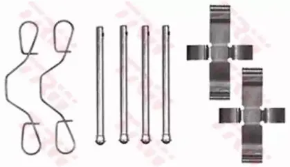 Комплектующие, колодки дискового тормоза TRW купить