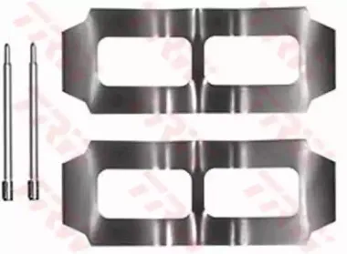 Комплектующие, колодки дискового тормоза TRW купить