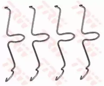 Комплектующие, колодки дискового тормоза TRW купить