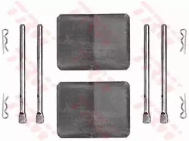 Комплектующие, колодки дискового тормоза TRW купить