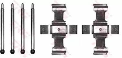 Комплектующие, колодки дискового тормоза TRW купить