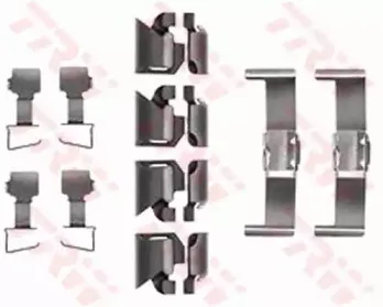 Комплектующие, колодки дискового тормоза TRW купить