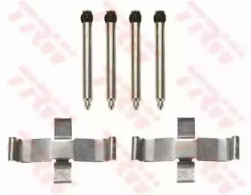 Комплектующие, колодки дискового тормоза TRW купить