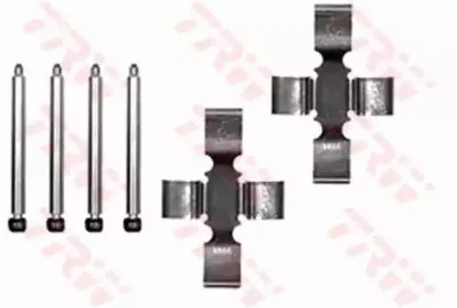 Комплектующие, колодки дискового тормоза TRW купить