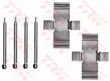 Комплектующие, колодки дискового тормоза TRW купить