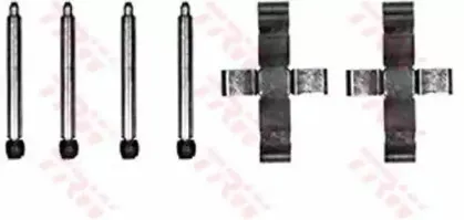 Комплектующие, колодки дискового тормоза TRW купить