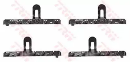 Комплектующие, колодки дискового тормоза TRW купить