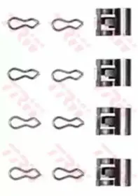 Комплектующие, колодки дискового тормоза TRW купить