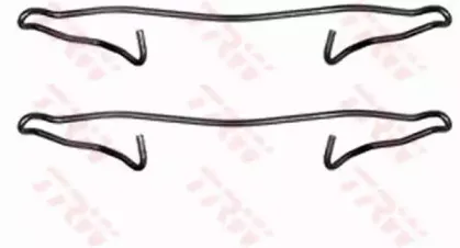 Комплектующие, колодки дискового тормоза TRW купить