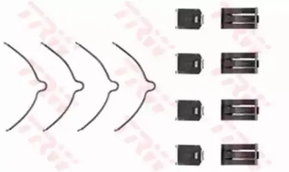 Комплектующие, колодки дискового тормоза TRW купить