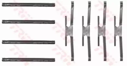 Комплектующие, колодки дискового тормоза TRW купить