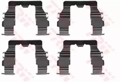 Комплектующие, колодки дискового тормоза TRW купить