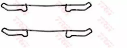 PFK241  TRW - Комплект для монтажу дискових гальмівних колодок TRW купить