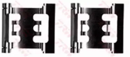 Комплектующие, колодки дискового тормоза TRW купить