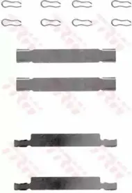 Комплектующие, колодки дискового тормоза TRW купить