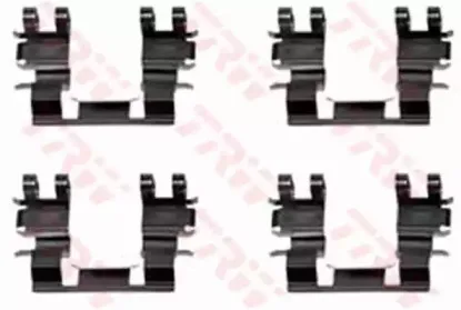 Комплектующие, колодки дискового тормоза TRW купить