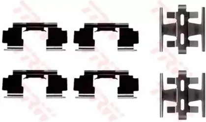 Комплектующие, колодки дискового тормоза TRW купить