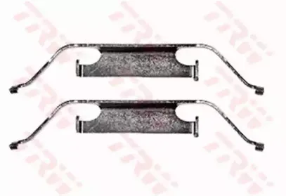 Комплектующие, колодки дискового тормоза TRW купить