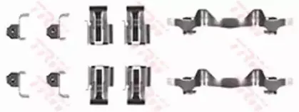 Комплектующие, колодки дискового тормоза TRW купить