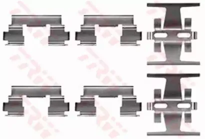 Комплектующие, колодки дискового тормоза TRW купить